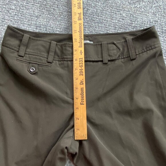 Ann Taylor Shorts Womens 6 Brown Bermuda Casual ‎ Office Wear Beach Preppy - Picture 9 of 10